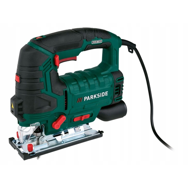 Fierastraie electrica 800 W, taiere rapida, adancime maxima 80 mm, set cu 4 bricege, multicolor, dimensiuni 235x73x212 mm