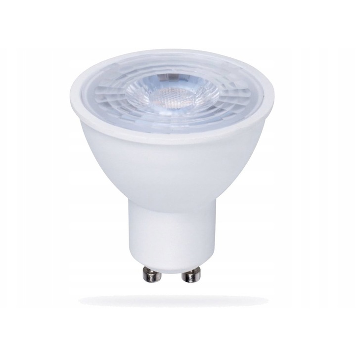 LED крушка GU10 6W 350lm, бяла + цветна