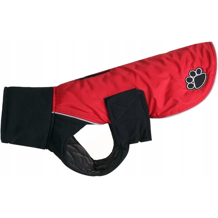 Patura pentru caini, Joydaog, rosie, L, impermeabila, reversibila