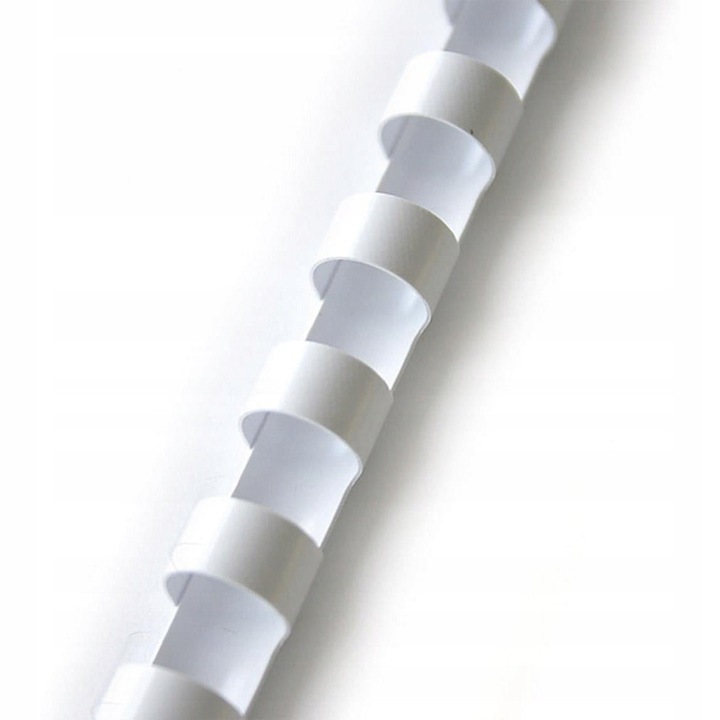 Подвързващи гребени А4, 45 мм, 50 бр., бели