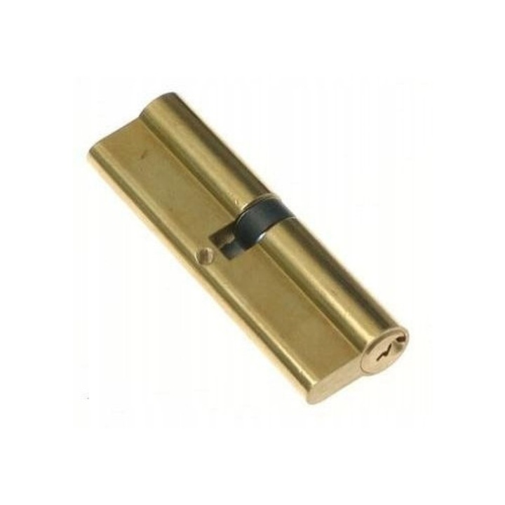 Wkladka pentru usa LOB 45x45mm, mosiadz, 3 chei, set