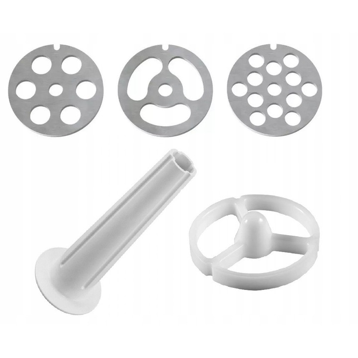 Set site si nasade pentru masina de tocat Zelmotor Smapp, Zelmer, inox, 61x3,6mm