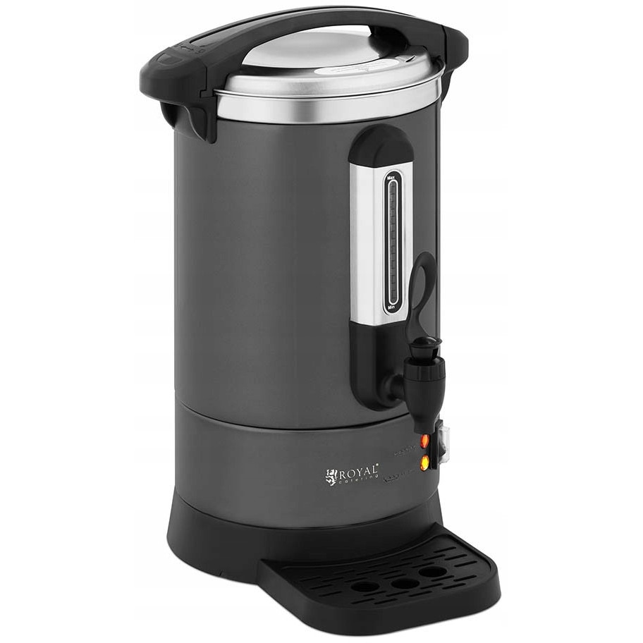Cafetiera, Royal Catering, 6 l, 43 cesti, inox
