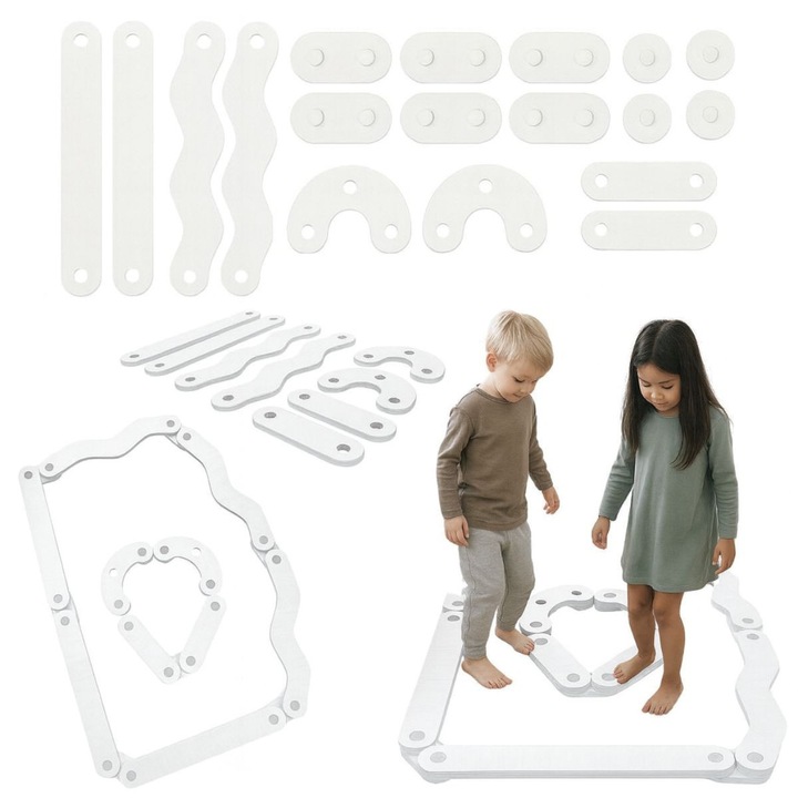 Traseu de echilibru, Małpiszon, alb