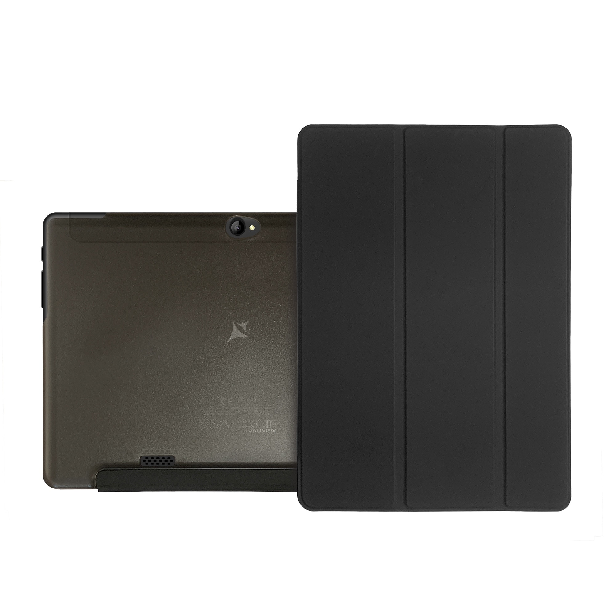 Husa Flip Neagra pentru Tableta VIVA H1003 LTE / LTE PRO / PRO3