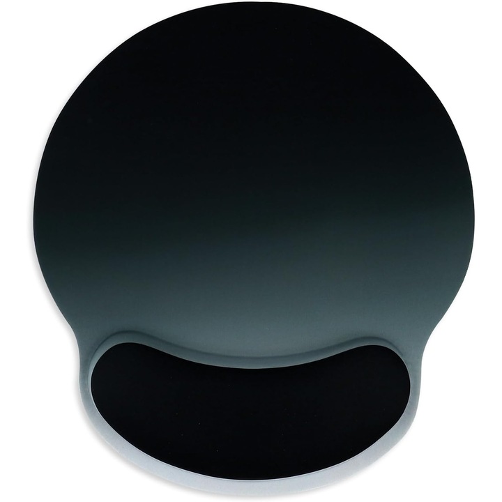 Mousepad ergonomic AOKSUNOVA cu gel, anti-alunecare, negru, pentru birou, gaming