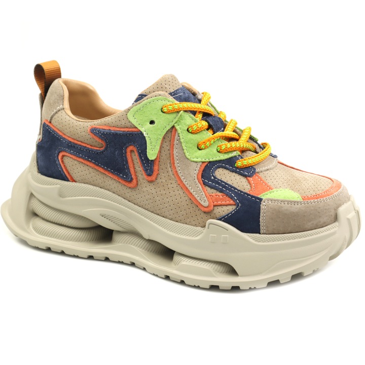 Pantofi dama 36823 1, Portocaliu