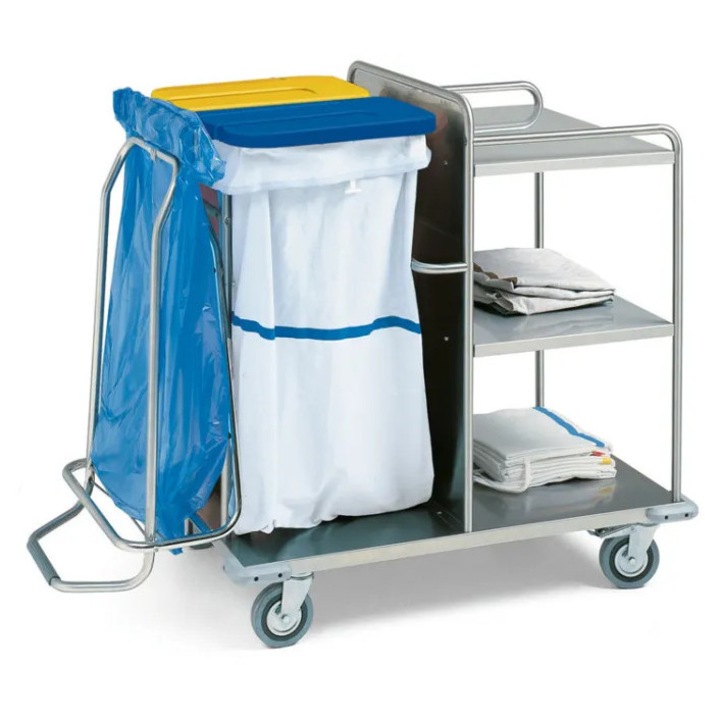 Carucior de rufe Golden Protect - Otel Inoxidabil