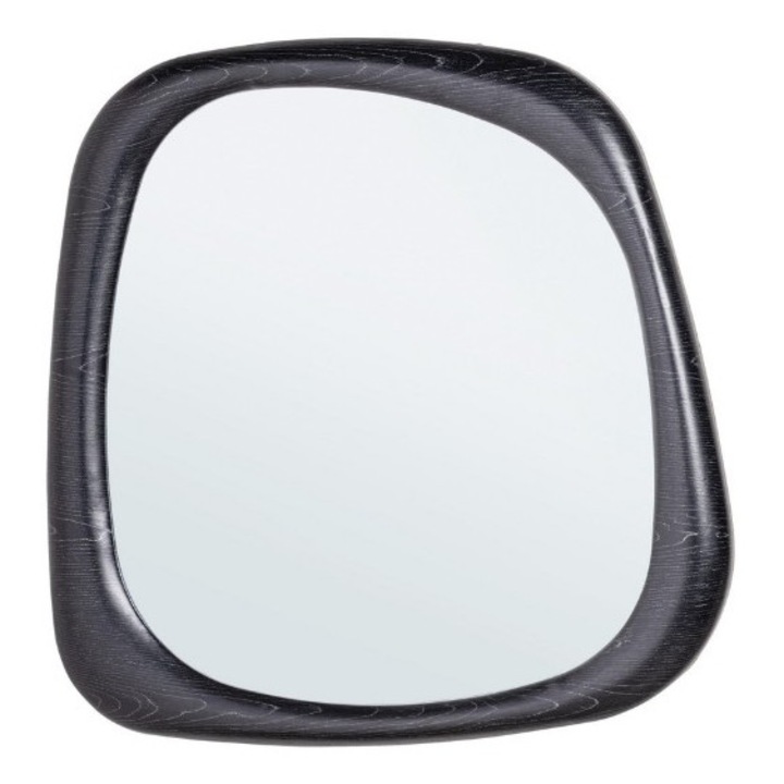 Otilia fekete tölgy keretes fali tükör 90x4.5x90m