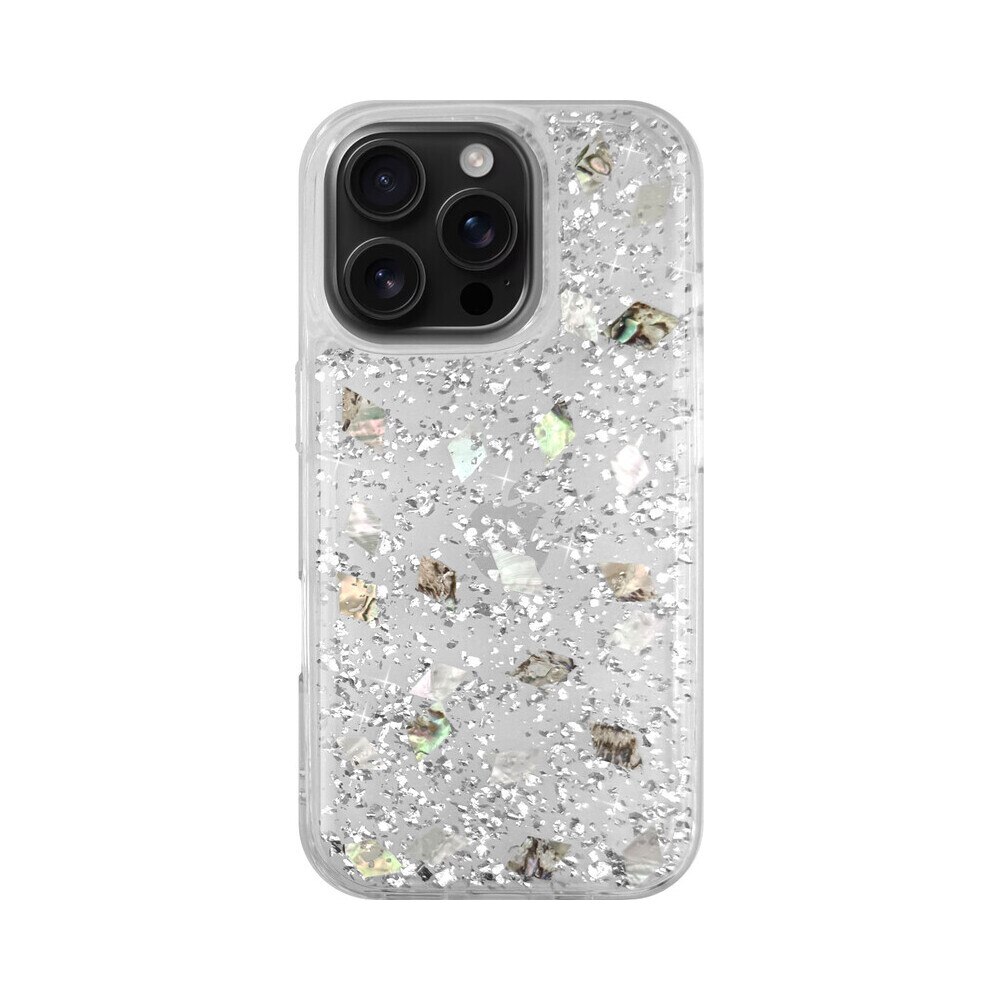 Husa Premium cu Rasina Epoxidica CENTO Muse compatibila cu Apple Iphone 16Pro, Desire, Anti zgarieturi, Rezistenta la Cadere 1.5m, cu margini ridicate pentru protectia ecranului si a camerei