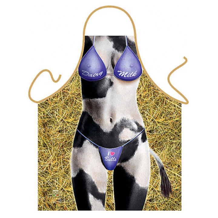 Sort de bucătărie Itati, imprimeu amuzant, poliester