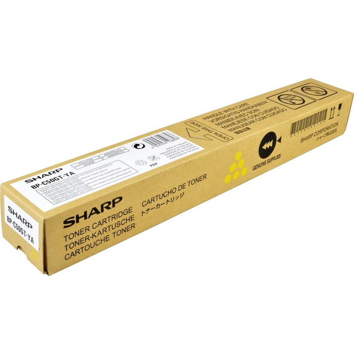 Sharp BP-C50GTCA Yellow toner, 299496, Toner