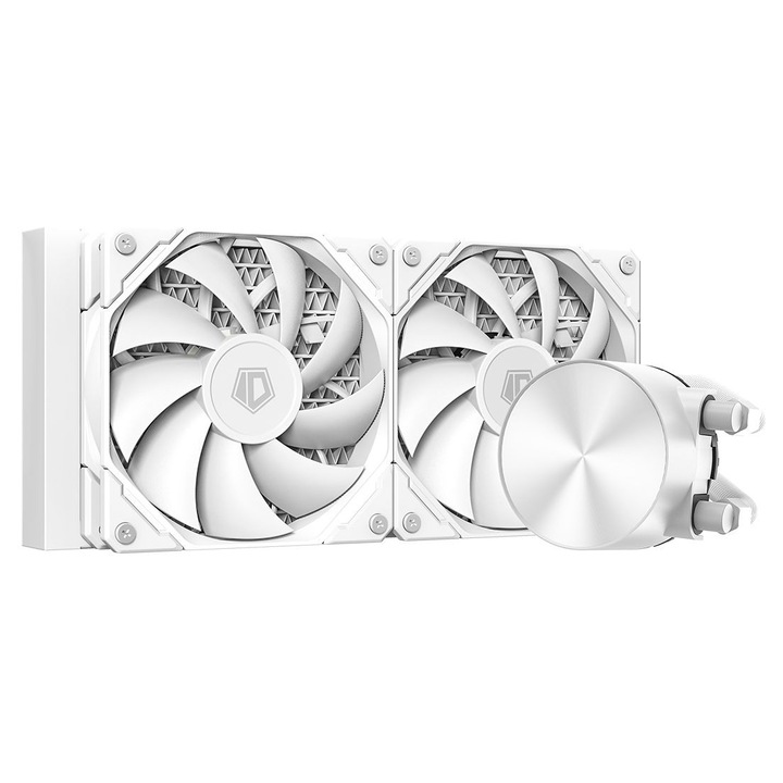 ID-COOLING FX240 PRO WHITE, 302197, Ventilátorok, Hűtők, Előlapi panelek