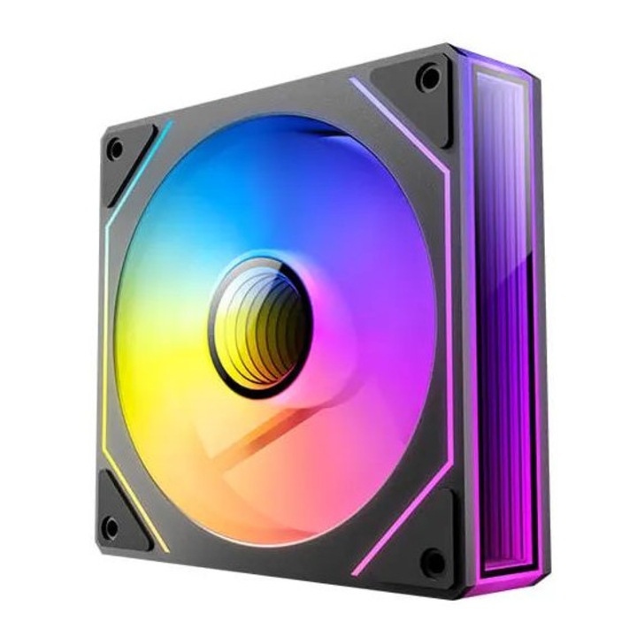 Ventilator PC Antec VISION 120R ARGB PWM set 3 bucati, 12cm, negru, 800-1500rpm