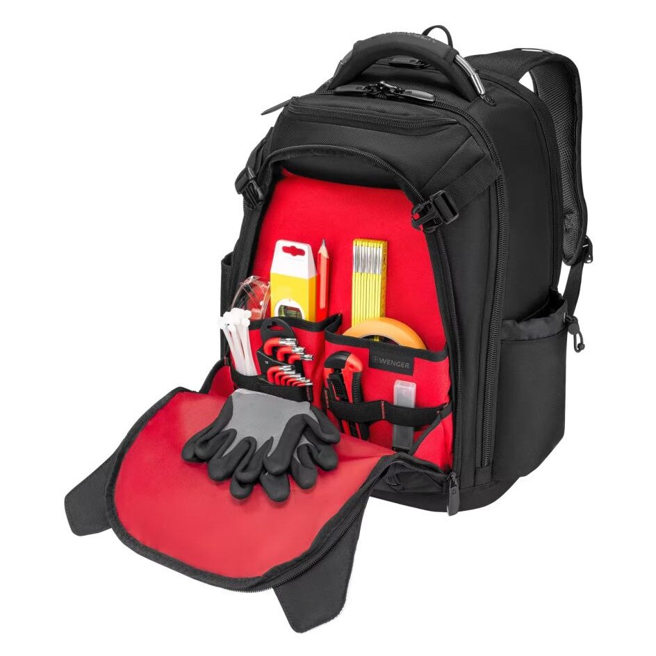 Rucsac laptop Wenger Professional Tool 17", 480x350x230mm, negru, poliester