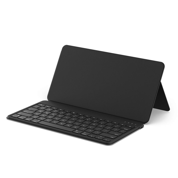 Tastatura Bluetooth Satechi OntheGo cu suport, neagra, pentru iPad
