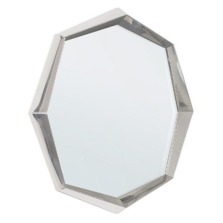 Oglinda perete otel argintiu Gursky 120x8x120h