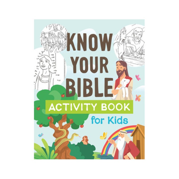 Know Your Bible Activity Book For Kids -