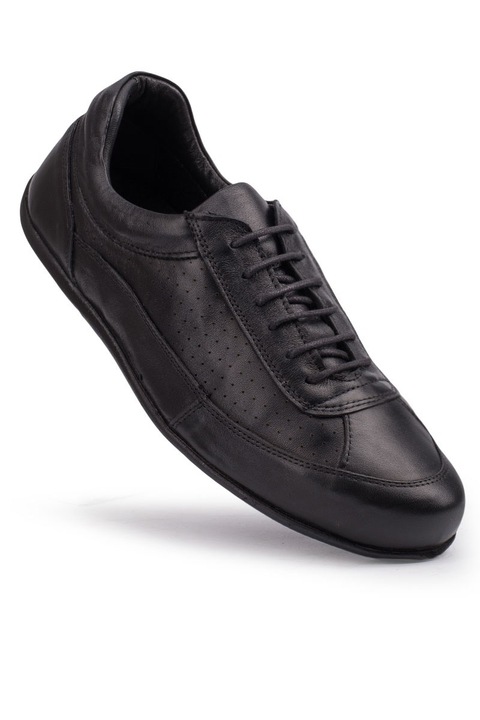 Pantofi pentru bărbați, Piele naturală, Base, 358989, Negru, 40