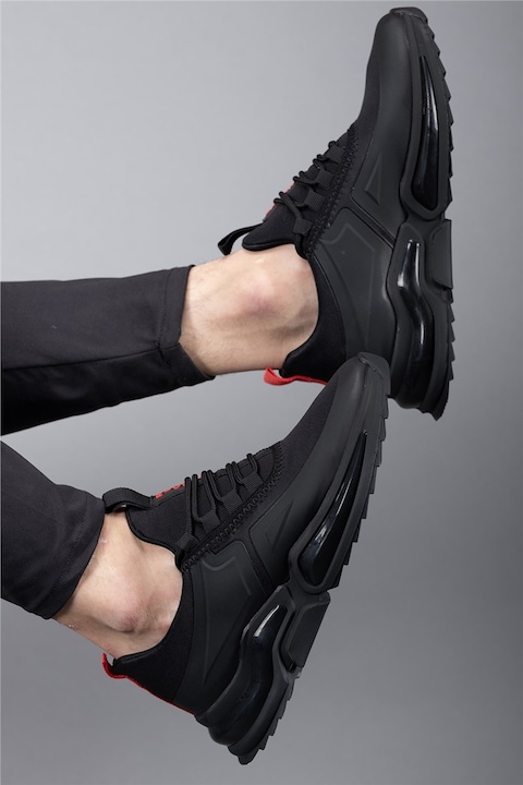 Férfi tornacipő, textil, Riccon, 402726, fekete, 40