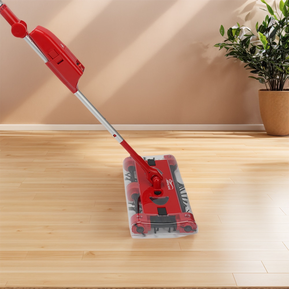 Aspirator Fără Fir CHOOLY G6, Matură Verticală Reîncărcabilă, Rotativă 360°, Roșu, 126x29,5x14,5cm