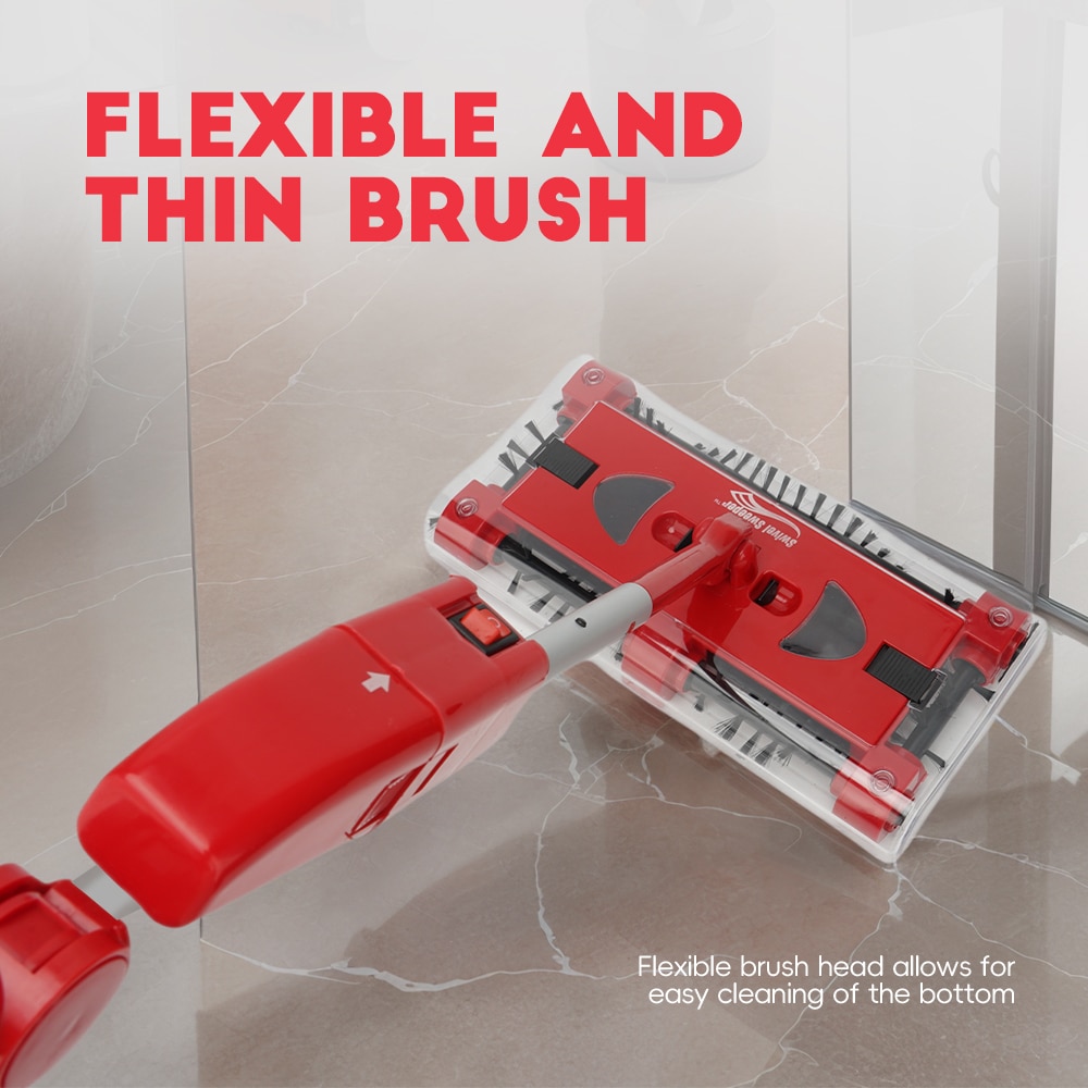 Aspirator Fără Fir CHOOLY G6, Matură Verticală Reîncărcabilă, Rotativă 360°, Roșu, 126x29,5x14,5cm
