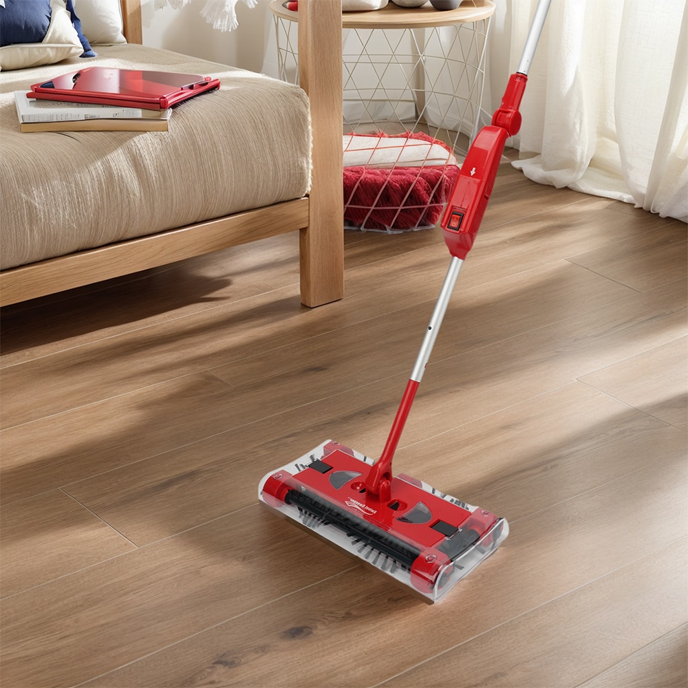 Aspirator Fără Fir CHOOLY G6, Matură Verticală Reîncărcabilă, Rotativă 360°, Roșu, 126x29,5x14,5cm