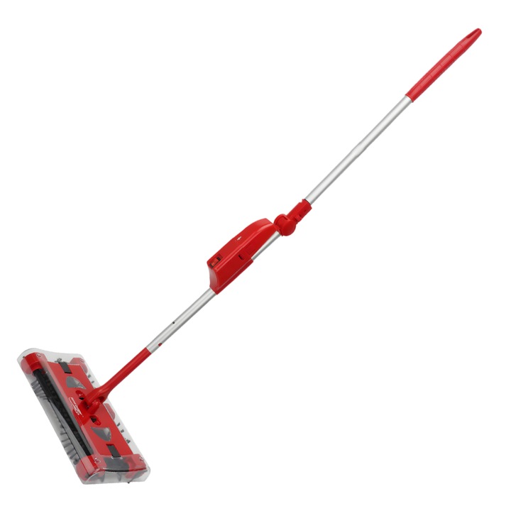 Aspirator Fără Fir CHOOLY G6, Matură Verticală Reîncărcabilă, Rotativă 360°, Roșu, 126x29,5x14,5cm