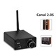Amplificator UWOT Bluetooth 5.0, 2.0 canale, 100W+100W, negru, portabil