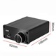 Amplificator UWOT Bluetooth 5.0, 2.0 canale, 100W+100W, negru, portabil