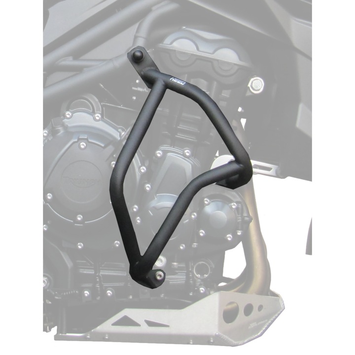 Bare de protectie inferioare HEED pentru Triumph Tiger 1200, negru, set complet de instalare