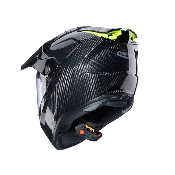 Casca protectie CABERG DUOSPORT Tanami carbon, culoare carbon, marime XL, cu pinlock in set