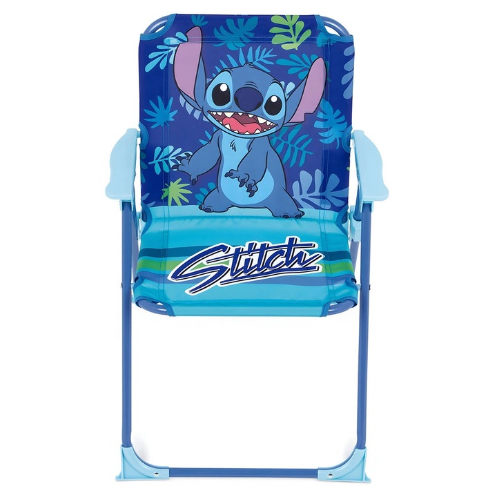 Disney Lilo és Stitch kempingszék, limitált kiadású, könnyű, 38x32x53cm