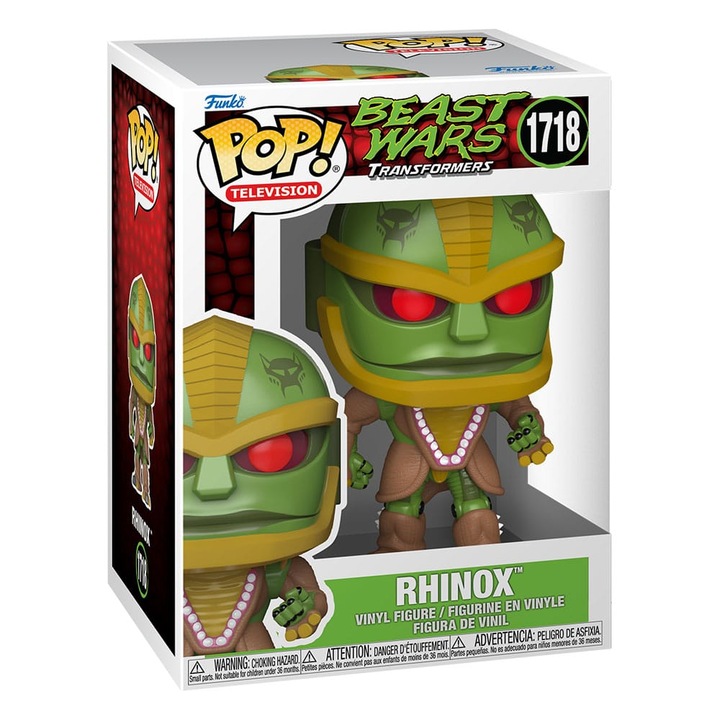 Фигурка POP! Funko Transformers - Rhinox, 9 см, многоцветен