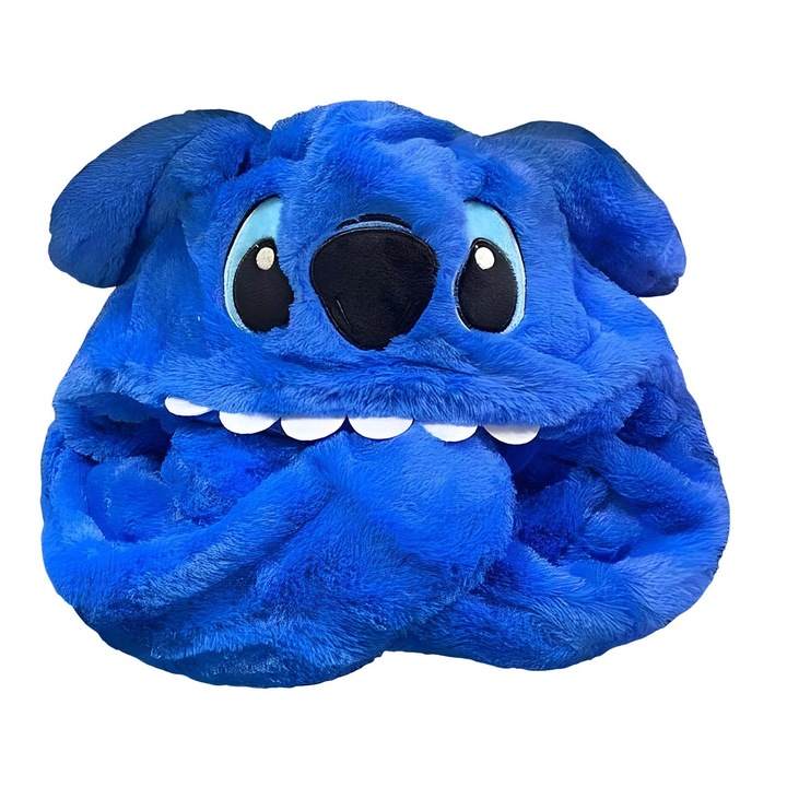 Caciula din plus cu urechi mobile, Disney, material calduros, 7+ ani