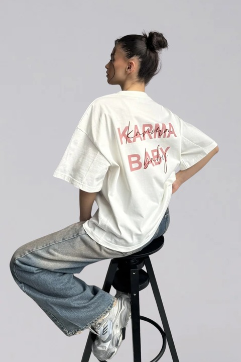 KARMA Дамска Тениска Karma BABY, Alb