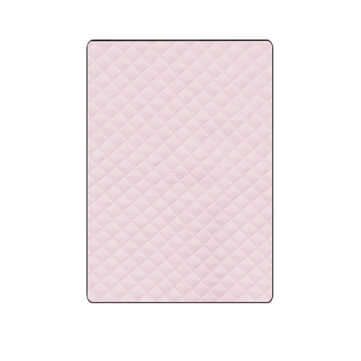 Patura de picnic, 200x200cm, pentru camping in aer liber, moale si confortabila, impermeabila, groasa, pliabila, usor de curatat, portabila, roz