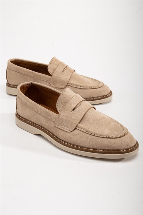 Обувки за жени, Велур, Moda Trend, 367283, Бежов, 40