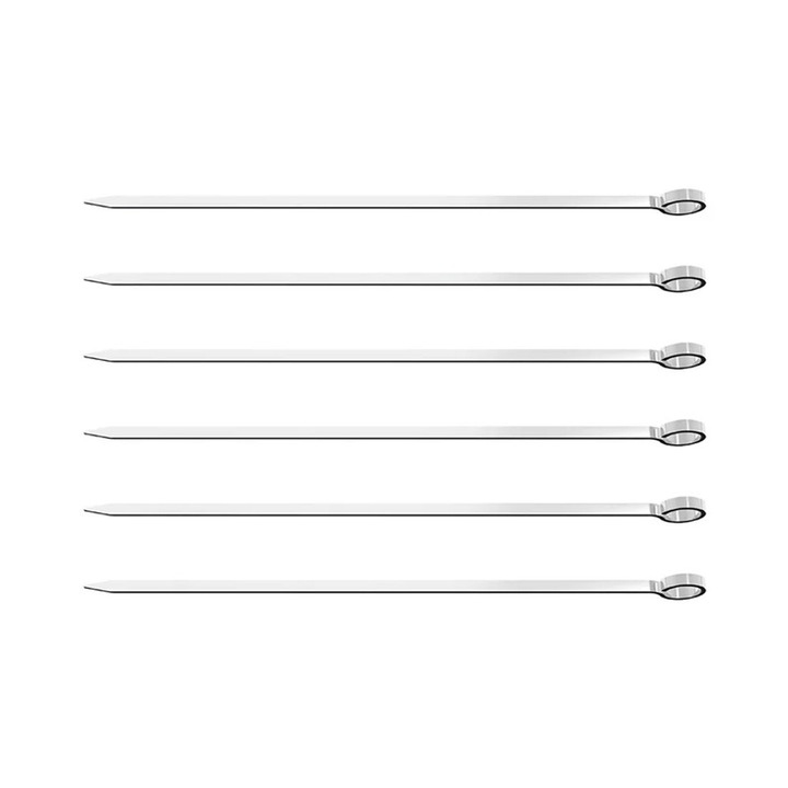 Set de 6 frigărui din oțel inoxidabil Tramontina, 30 cm