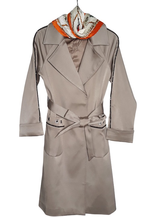 Jacheta dama, cordon in talie, GREJ, Grej