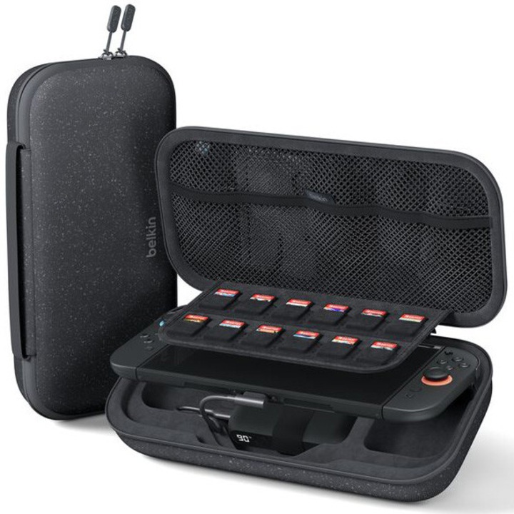 Husa de Protectie Belkin Power Bank 10K pentru Nintendo Switch Charcoal