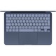Apple MacBook Neo 13" Retina, Apple A18 Pro 6-ядрен CPU, 5-ядрен GPU, 16-ядрен NeuralEngine, 8GB RAM, 512GB SSD, Indigo, Международна клавиатура, Ръководство RO