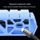 Клавиатура Gaming K KAVLORN Механична с кабел, 61 клавиша | GASKET структура | Hot-Swappable суичове | RGB осветление | Компактна, ергономична | USB кабел | Съвместима с PC, лаптоп и eSports