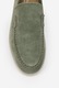 Mocasini barbati verzi din piele intoarsa 41