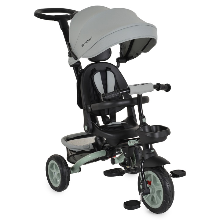 Триколка Byox Explore, зелен, 12 месеца +