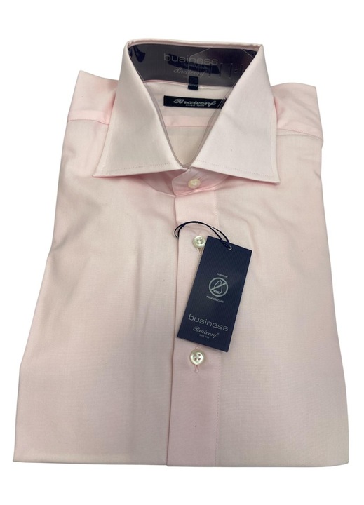 Férfi hosszú ujjú ing, rózsaszín, 41-42-es méret, pamut-poliészter anyag