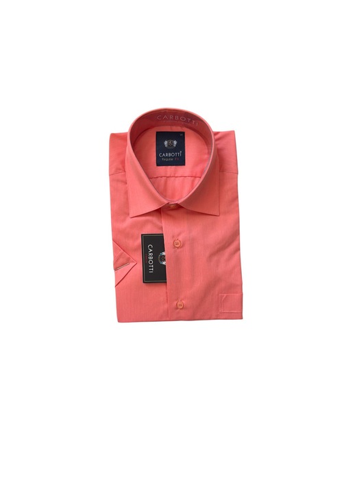 Férfi ing, Corai, rövid ujjú, normál fazon, pamut-poliészter, L-es méret (41-42)