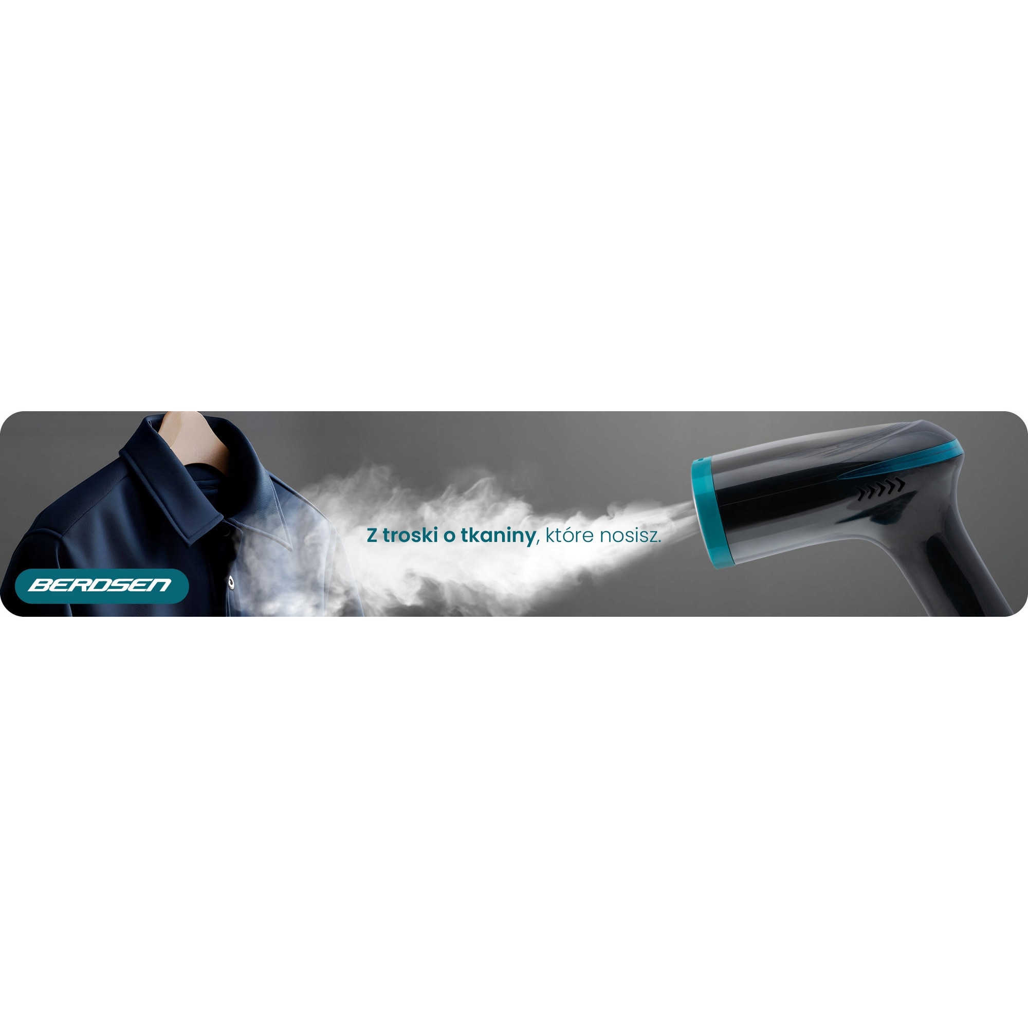 Parownica de imbracaminte Berdsen, 1500W, 32g/min, rezervor 280ml, set cu perie