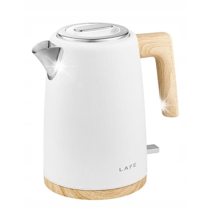 Fierbator fara fir Teesa, model TSA1512W, 2200W, 1,7L, alb
