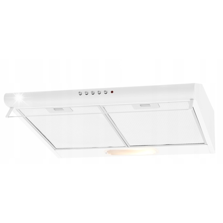 Абсорбатор за вграждане Juno 60, бял, 3 степени на мощност, LED осветление, 600x300мм